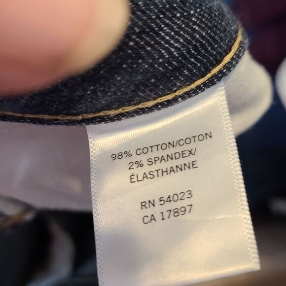 Banana Republic Cuffed Jean Capri sz 2P - Picture 13 of 13